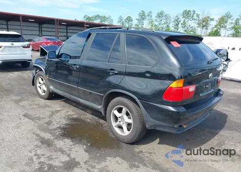 2003 BMW X5 3.0I z USA, uszkodzony, nr VIN 5UXFA53553LV97272